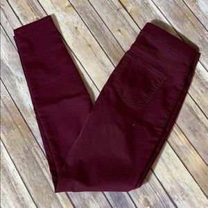 No Boundaries Pants - 🎉SALE NWOT Skinny Stretch Pants Burgundy SZ - 3-5 No Boundaries Pants - 🎉SALE NWOT Skinny Stretch Pants Burgundy SZ - 3-5